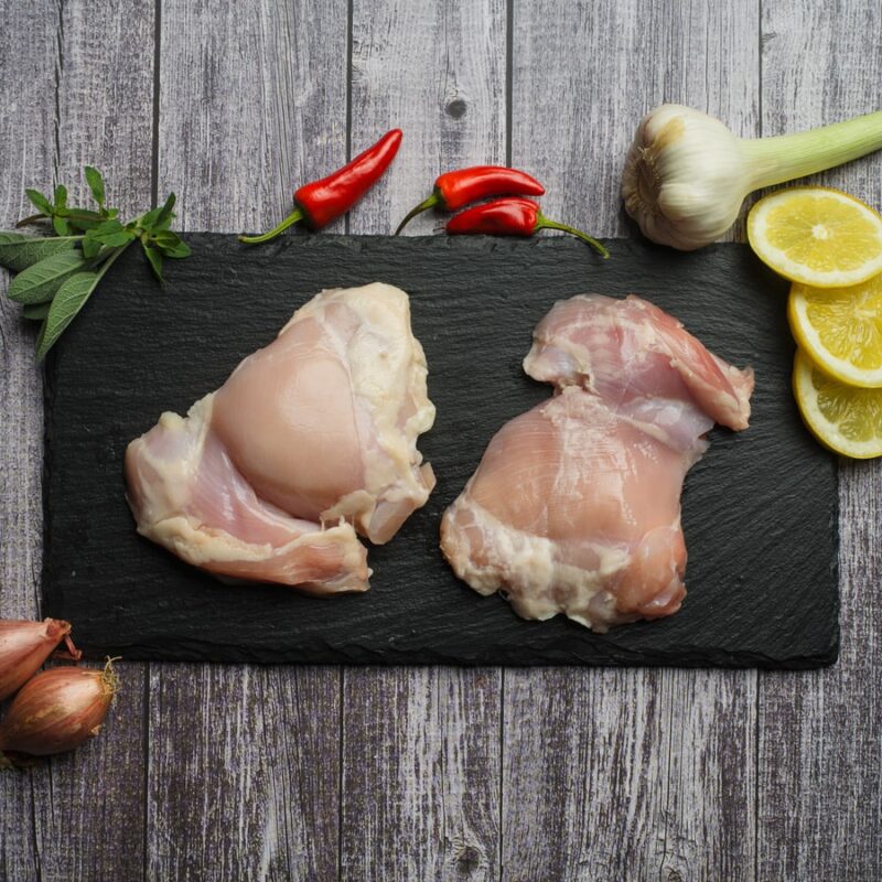 Hähnchen Oberkeule ohne Knochen ohne Haut